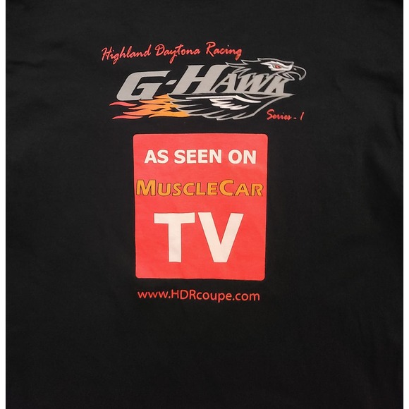 Pontiac Firebird Trans Am Mens Shirt Large 1974 G Hawk Muscle Car TV - Picture 6 of 6